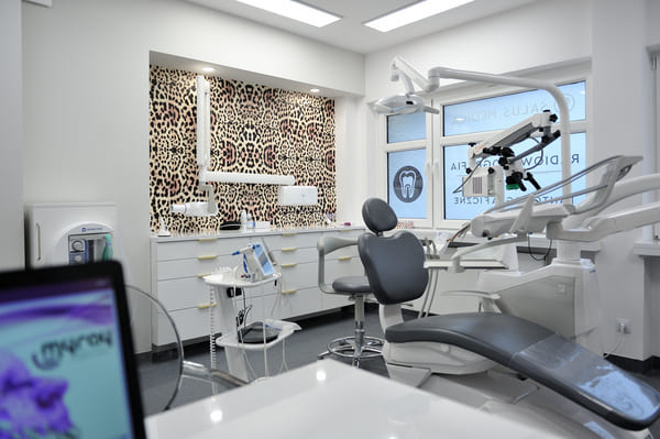 Wnętrze gabinetu Dentystycznego Beauty Dentica