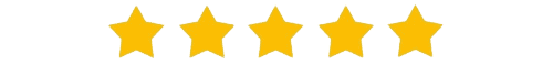 Grafika przedstawiająca pięć żółtych gwiazdek